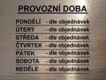 Cedule PVC s vlastním textem, logem, obrázkem