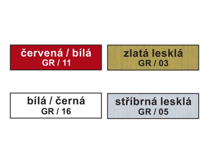 Cedule PVC s vlastním textem, logem, obrázkem