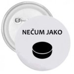 10 ks Placky kovové 2,5cm s vlastním potiskem se špendlíkem